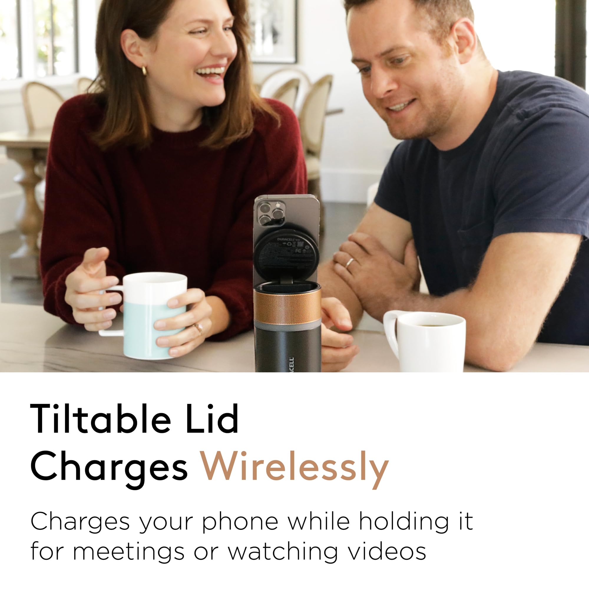 DURACELL M150 Portable Power Station - 150W (91Wh) with Wireless Charging, Compact & Lightweight - Charge Laptops, Phones, Tablets, Smartwatches - Perfect for Camping, Travel & Emergency Power Backup