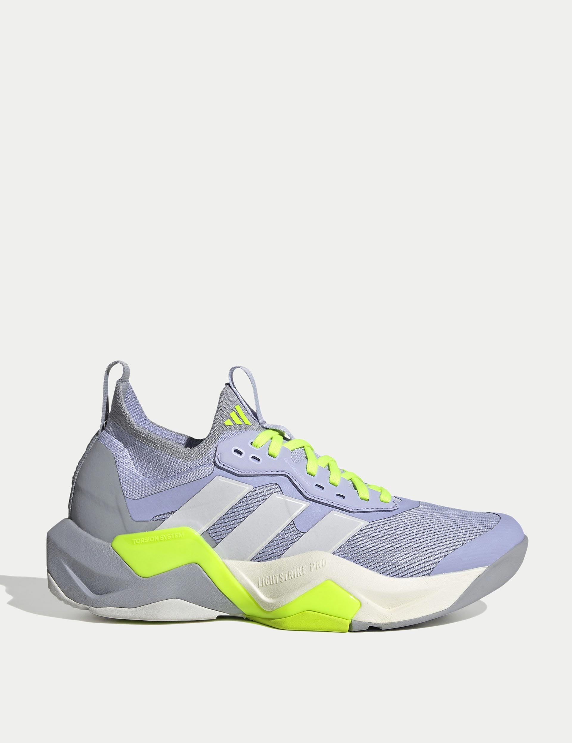 Rapidmove ADV 2 HIIT Training Shoes for Women & Men - Lightweight Gym Workout Shoes for Cross Training, Running & Fitness - Violet/Dash Grey/Lucid Lemon - Perfect for HIIT, Cardio & Weight Lifting