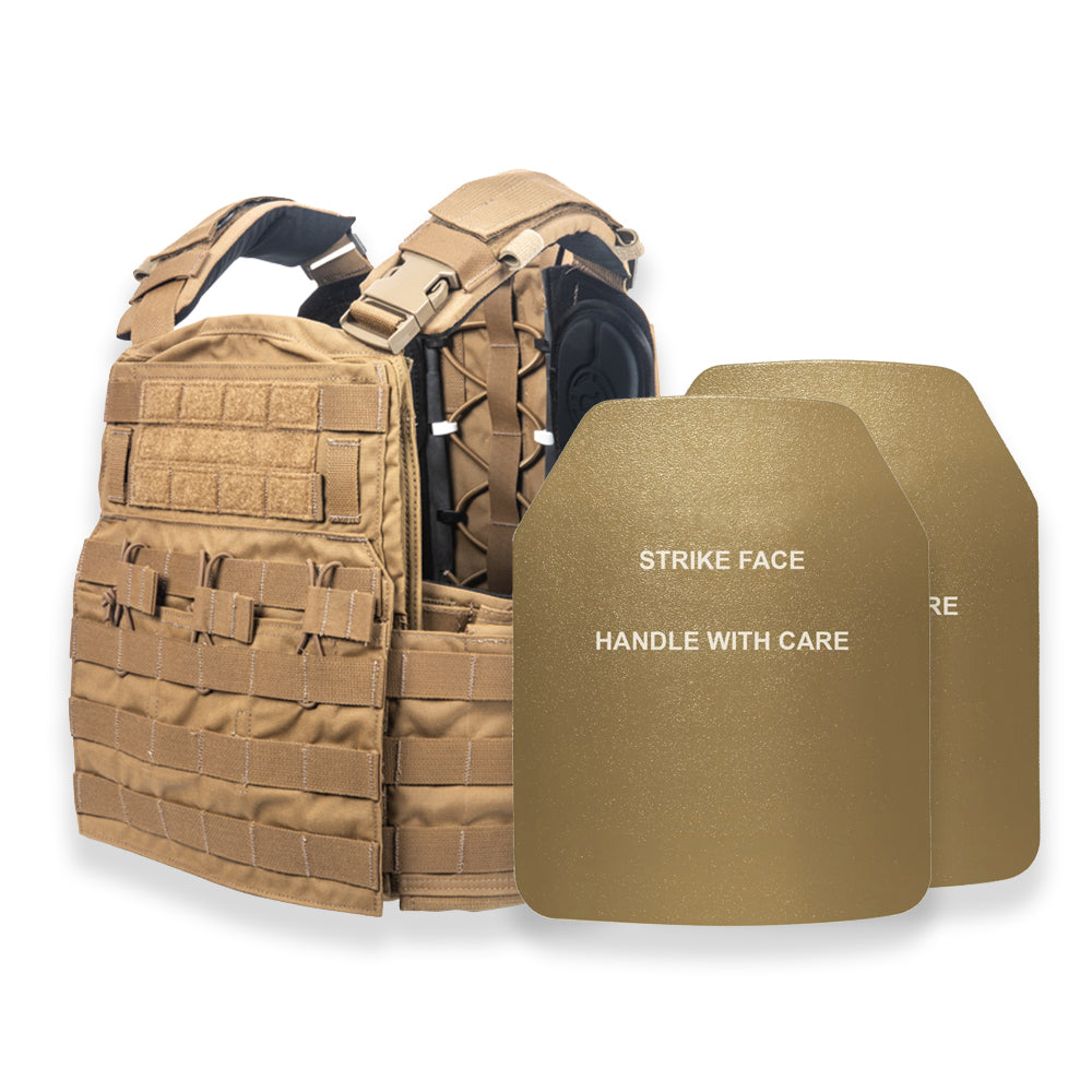 Crye CPC Tactical Plate Carrier with Doffing System - Military Vest with Magazine, Radio & Admin Pouches for Combat, Airsoft & Outdoor Activities