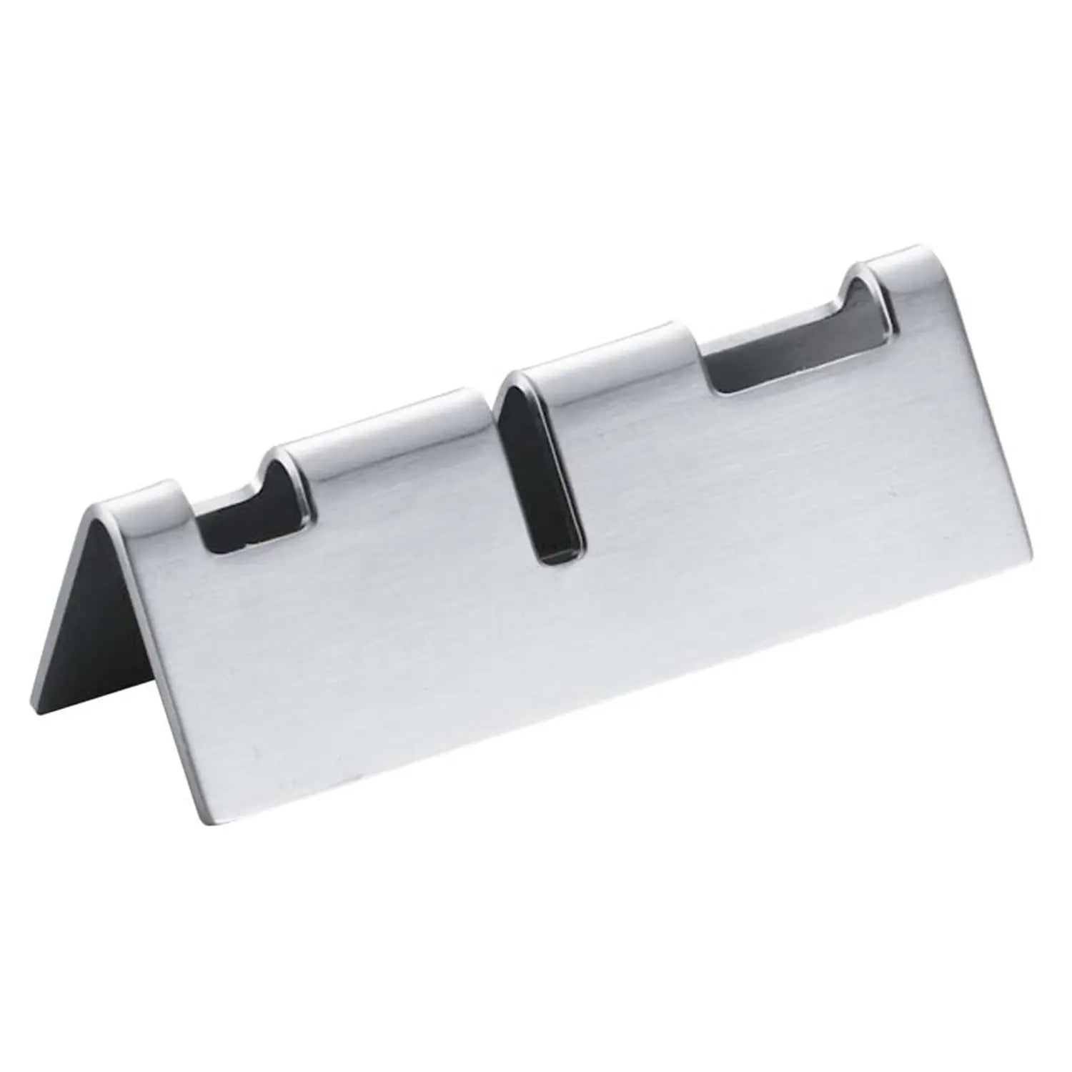 EBM Stainless Steel Chopsticks Holder - Triangle Cutlery Rest for Asian Dining, Sushi, Ramen & Kitchen Decor