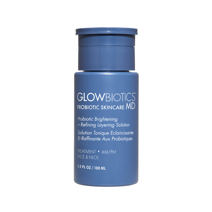 Probiotic Brightening & Refining Face Serum for Glowing Skin - Perfect for Morning & Night Skincare Routine