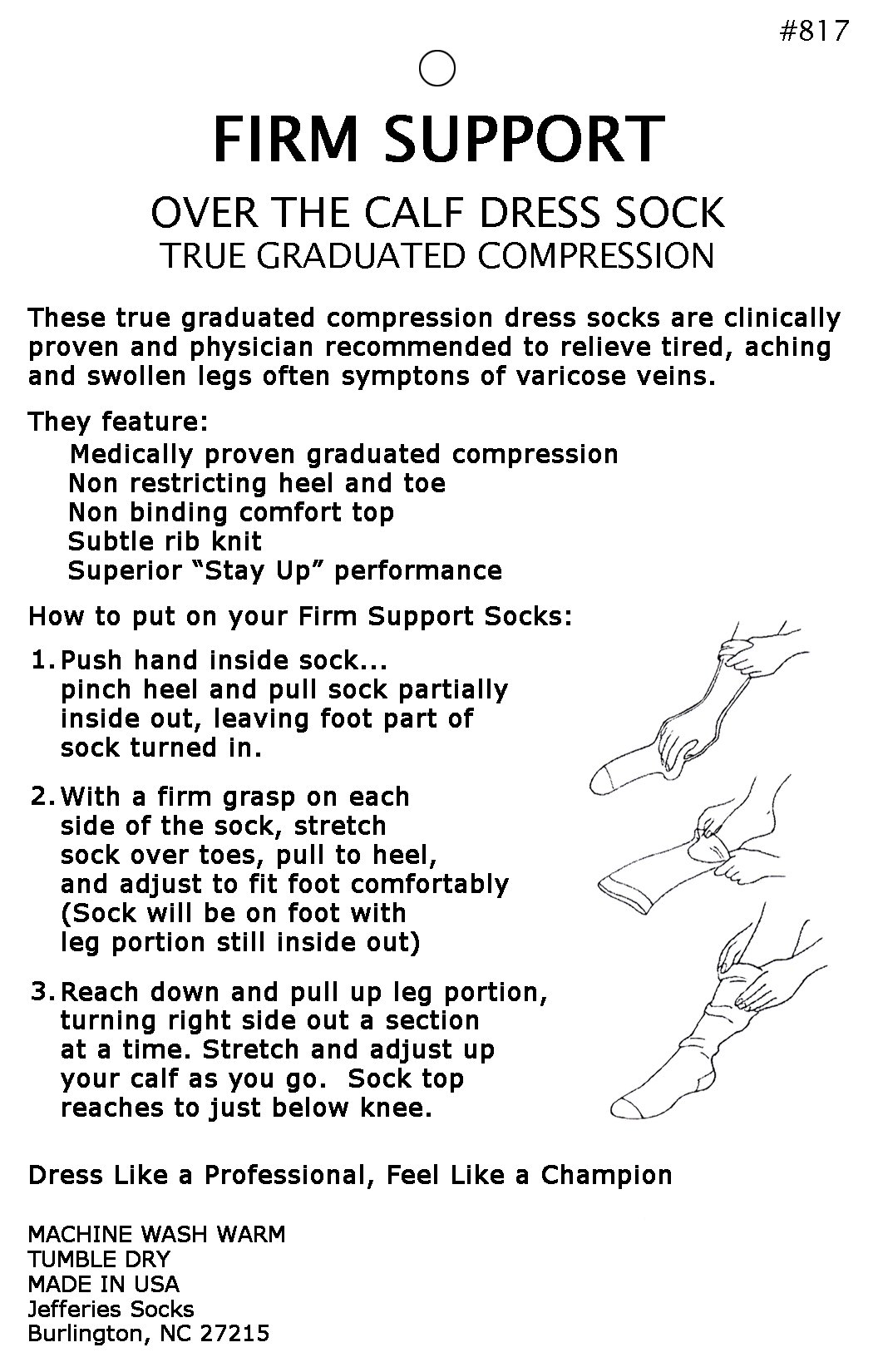 Jefferies Compression Socks 20-30mmHg for Men & Women - Knee High Support for Running & Travel