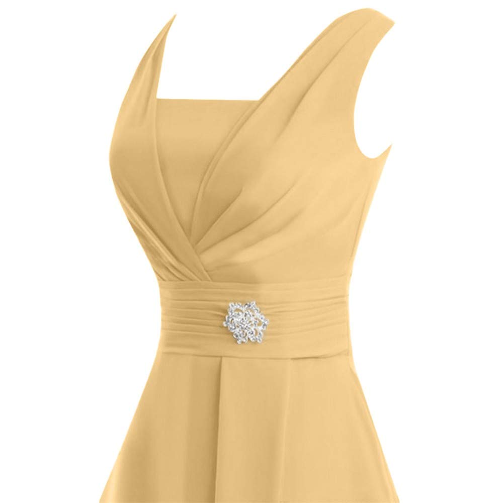 Elegant Plus Size Women's Formal Wedding Bridesmaid Dress - High Waist Ball Gown for Prom, Cocktail Party & Special Occasions | Perfect for Weddings, Galas & Evening Events