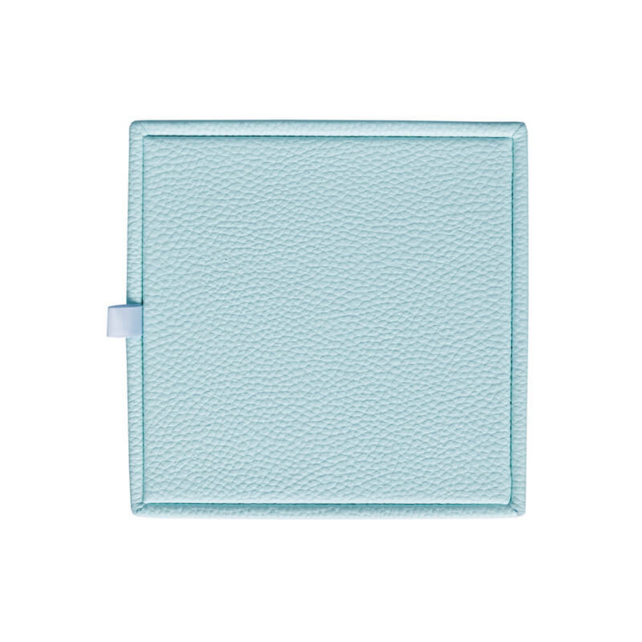 Elegant Blue Faux Leather Tissue Box Cover - Stylish Home Decor for Living Room, Bedroom & Bathroom - Waterproof & Durable Tissue Holder