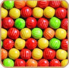 Organic Sugar-Free Chewing Gum Balls - Natural Bubble Gum Candy with Sugar Coating - 300g Jar Pack (Pack of 1) - Perfect for Freshening Breath, Stress Relief & Office Snacks