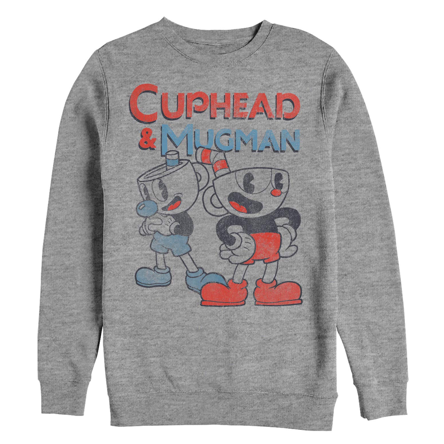 Men's Cuphead & Mugman Sweatshirt - Gaming & Casual Wear