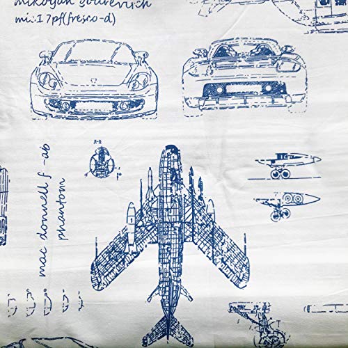White Blue Vehicles