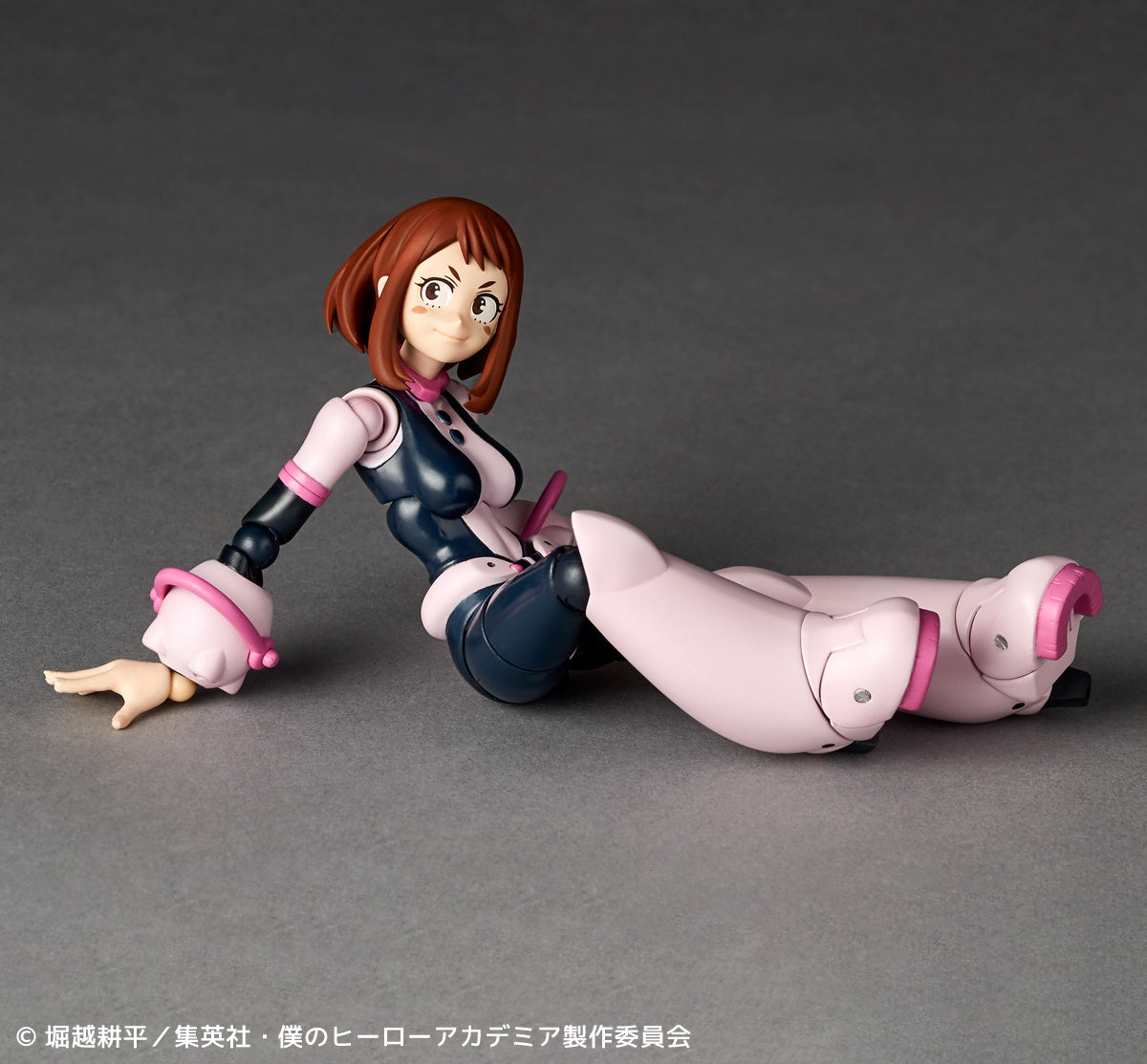 Amazing Yamaguchi Revoltech Action Figure - My Hero Academia Ochaco Uraraka NR048 - Collectible Anime Figure for Display & Play