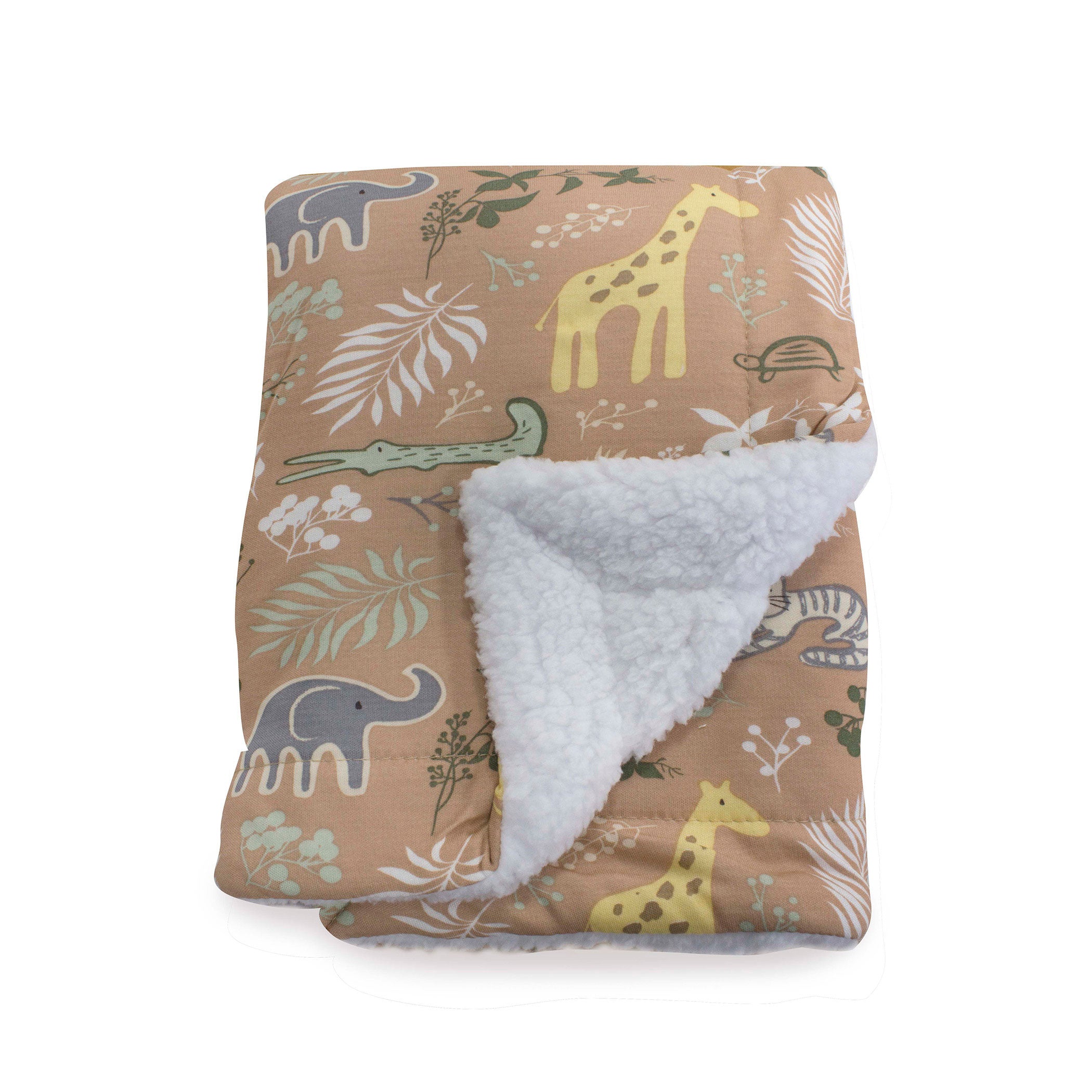 Jungle Bamboo Reversible Cuddle Blanket - Soft & Cozy Throw for Bed, Sofa & Travel - Buy 1 Get 1 Free
