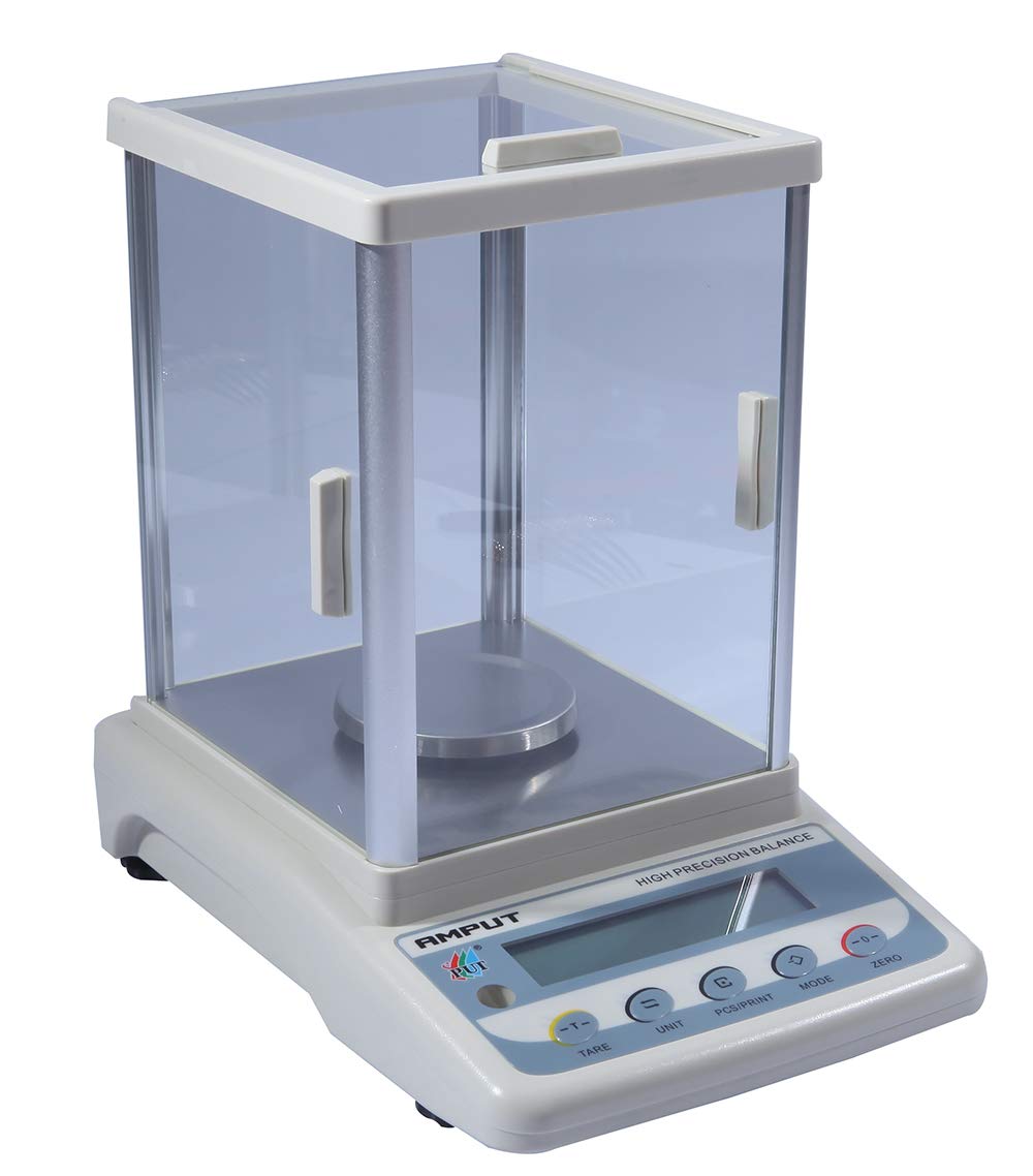 CGOLDENWALL 200g x 0.001g High Precision Digital Analytical Balance - 1mg Accuracy Lab Scale for Laboratory, College, Pharmacy & Jewelry - Perfect for Weighing Chemicals, Powders, Gems & Precious Metals