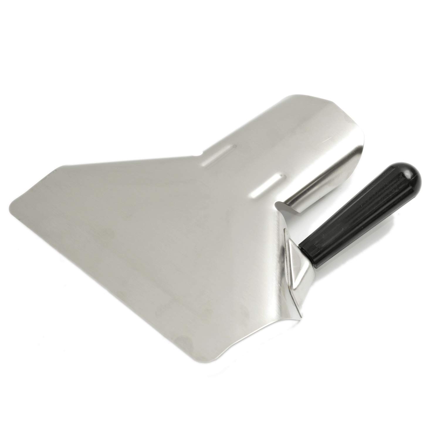 Premium Stainless Steel French Fry Scoop with Right Handle - Perfect for Popcorn, Chips, Ice Cream, Candy & Desserts - Ideal for Movie Nights, Parties & Snack Bars