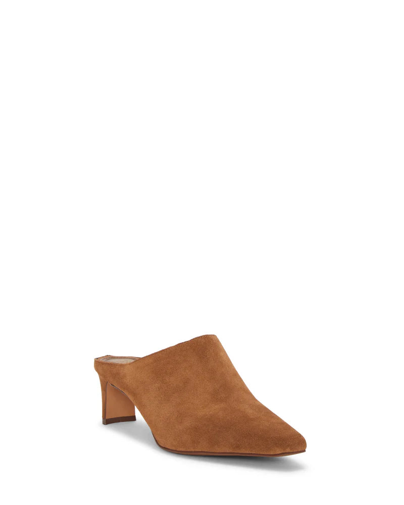 Alexie Kitten Heel Mule Shoes - Women's Comfortable Slip-On Reishi Sandals for Casual Wear, Office & Date Night Outfits