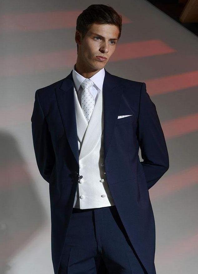 Heirloom Elite Men's Ivory Double Breasted Luxury Waistcoat Vest - Formal Wedding, Groom Suit & Business Attire