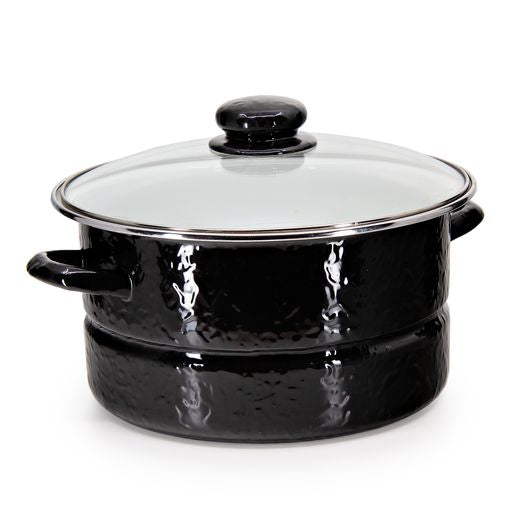 6 Quart Stock Pot with Lid - Heavy Duty Stainless Steel Cooking Pot for Soups, Stews & Pasta - Perfect for Home Kitchen & Restaurant Use