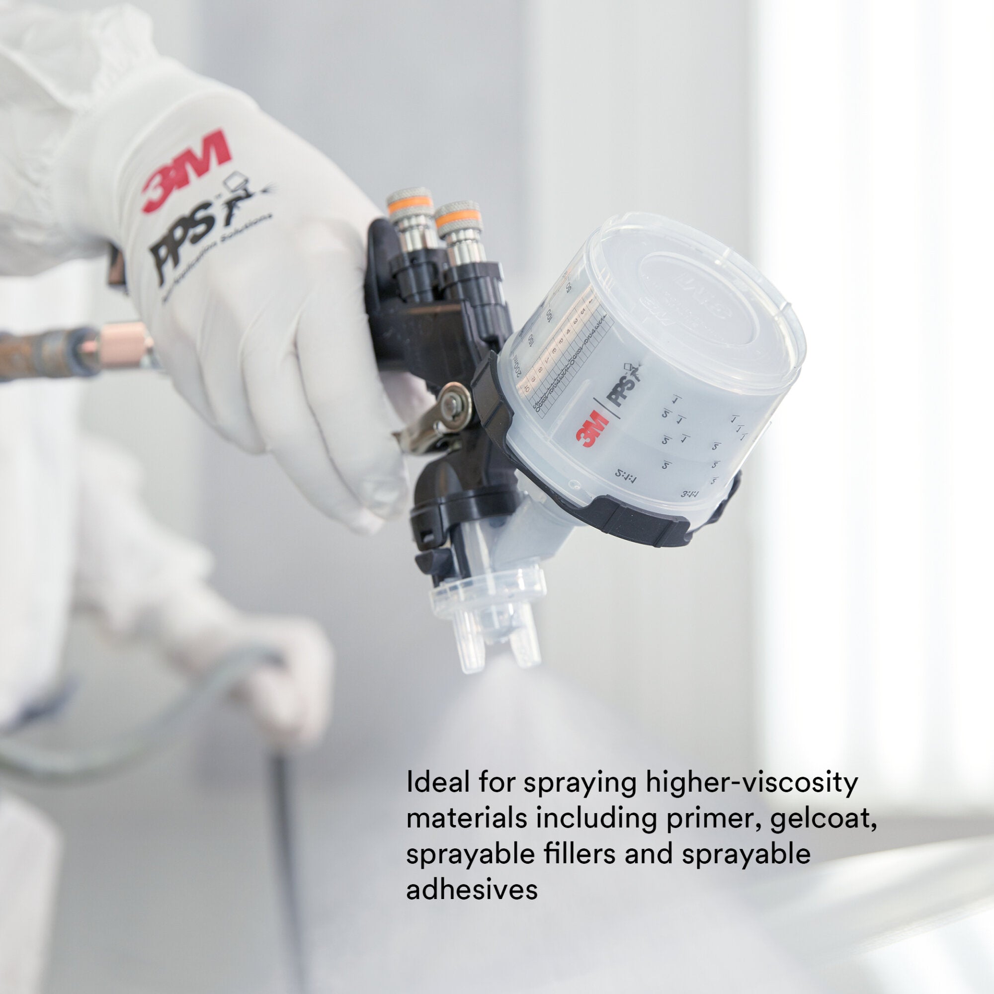 3M Accuspray Atomizing Head Refill Pack for 3M PPS Series 2.0 Spray System (Model 26618) - Clear Replacement Nozzles for Professional Painting & Coating Applications