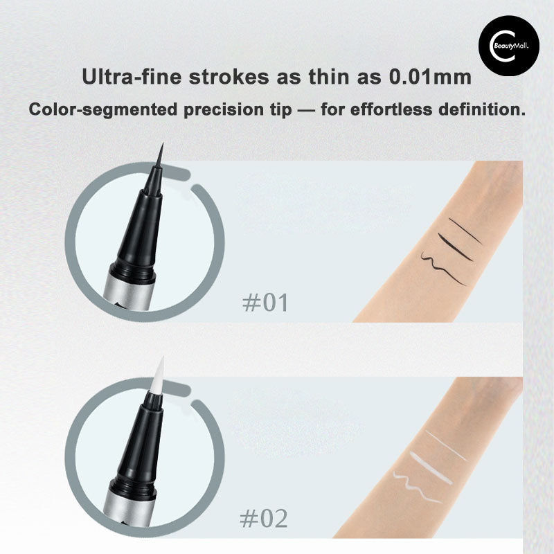 CHEERYEP Precision Liquid Eyeliner - Waterproof, Smudge-Proof & Long Lasting for Perfect Winged Eyeliner - Ideal for Daily Makeup, Parties & Special Occasions
