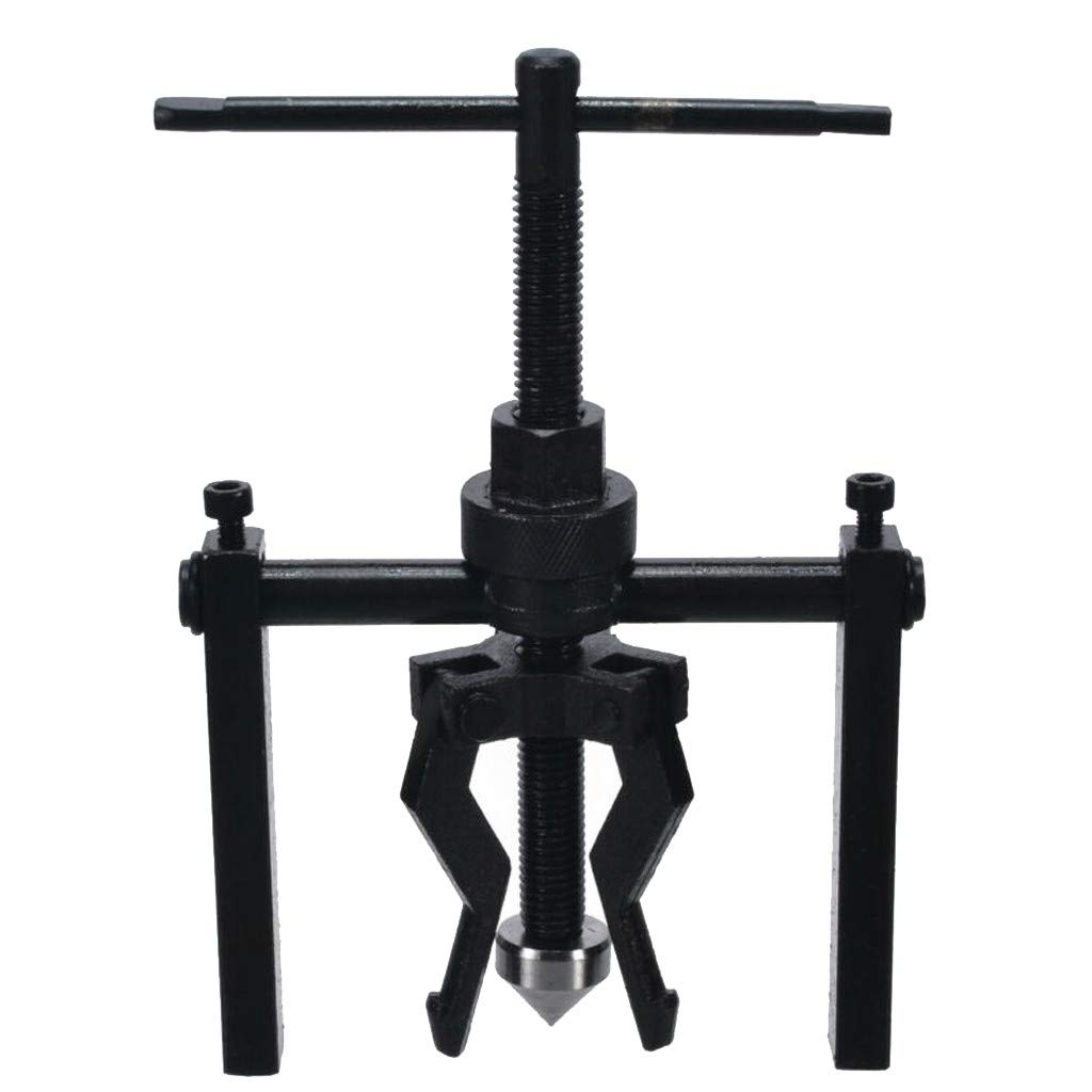 BRADEM Motorcycle Gear Bushing Puller Tool - 3-Jaw Inner Bearing Extractor for Home Improvement & DIY Repairs | Perfect for Motorcycle Maintenance, Auto Shop & Garage Use (Black, One Size)