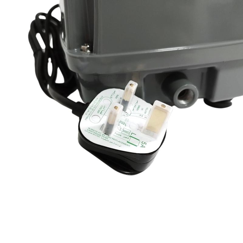 HAILEA HAP Series High Performance Air Pump - 60L/min to 120L/min Flow Rate with 3 Pin Plug for Aquariums, Fish Tanks & Hydroponic Systems