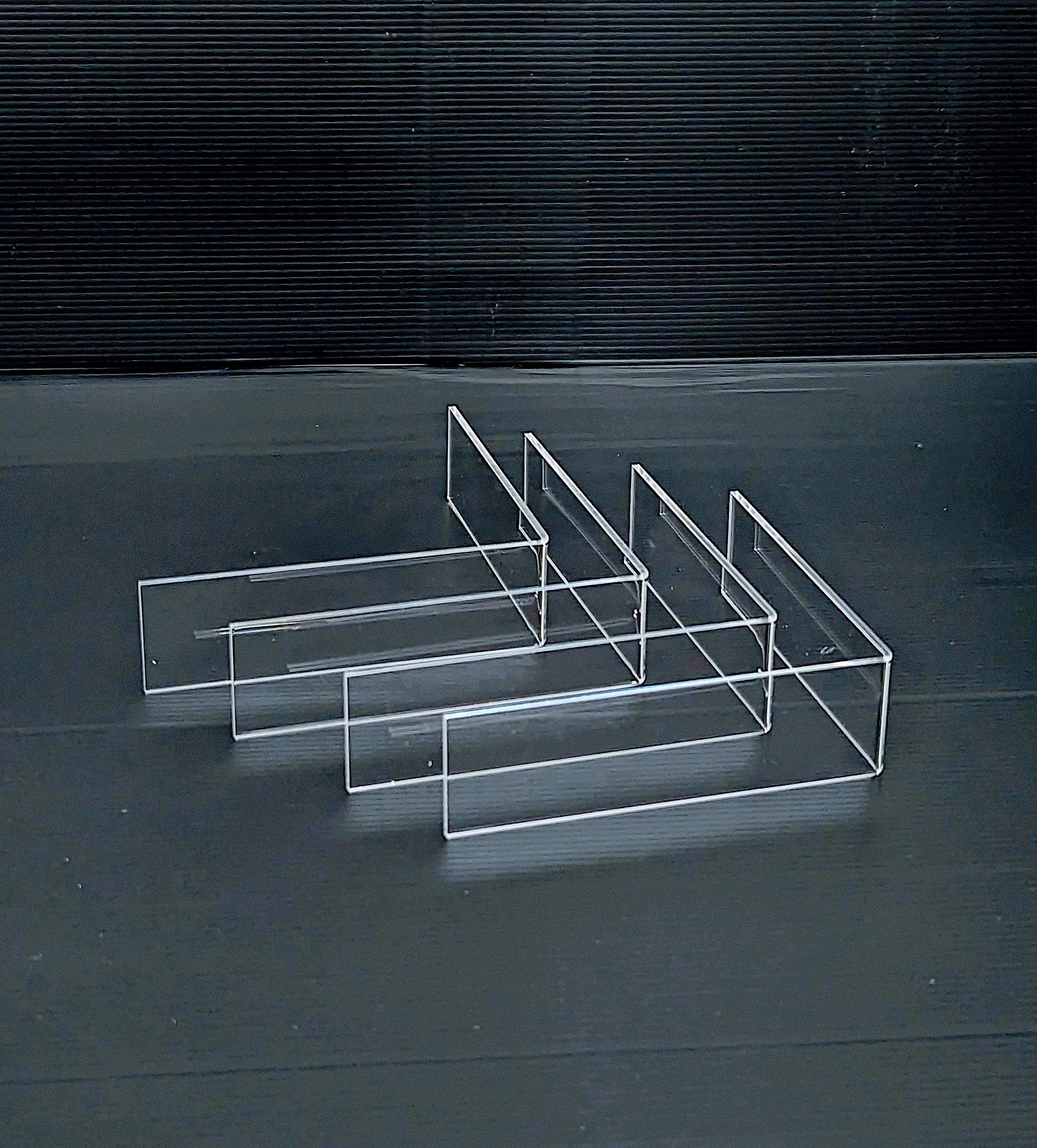 GlamoureBox Clear Acrylic Cosmetic Organizer - 7 Drawer Makeup Storage Case for Vanity & Bathroom | Perfect for Lipsticks, Brushes & Skincare Products (A7R)
