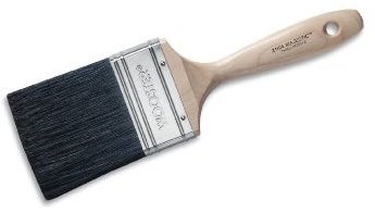 Wooster Majestic 3 Inch Wide Chiseled Black China Bristle Paint Brush - Professional Quality for Interior & Exterior Painting, Wood Staining, and DIY Home Projects