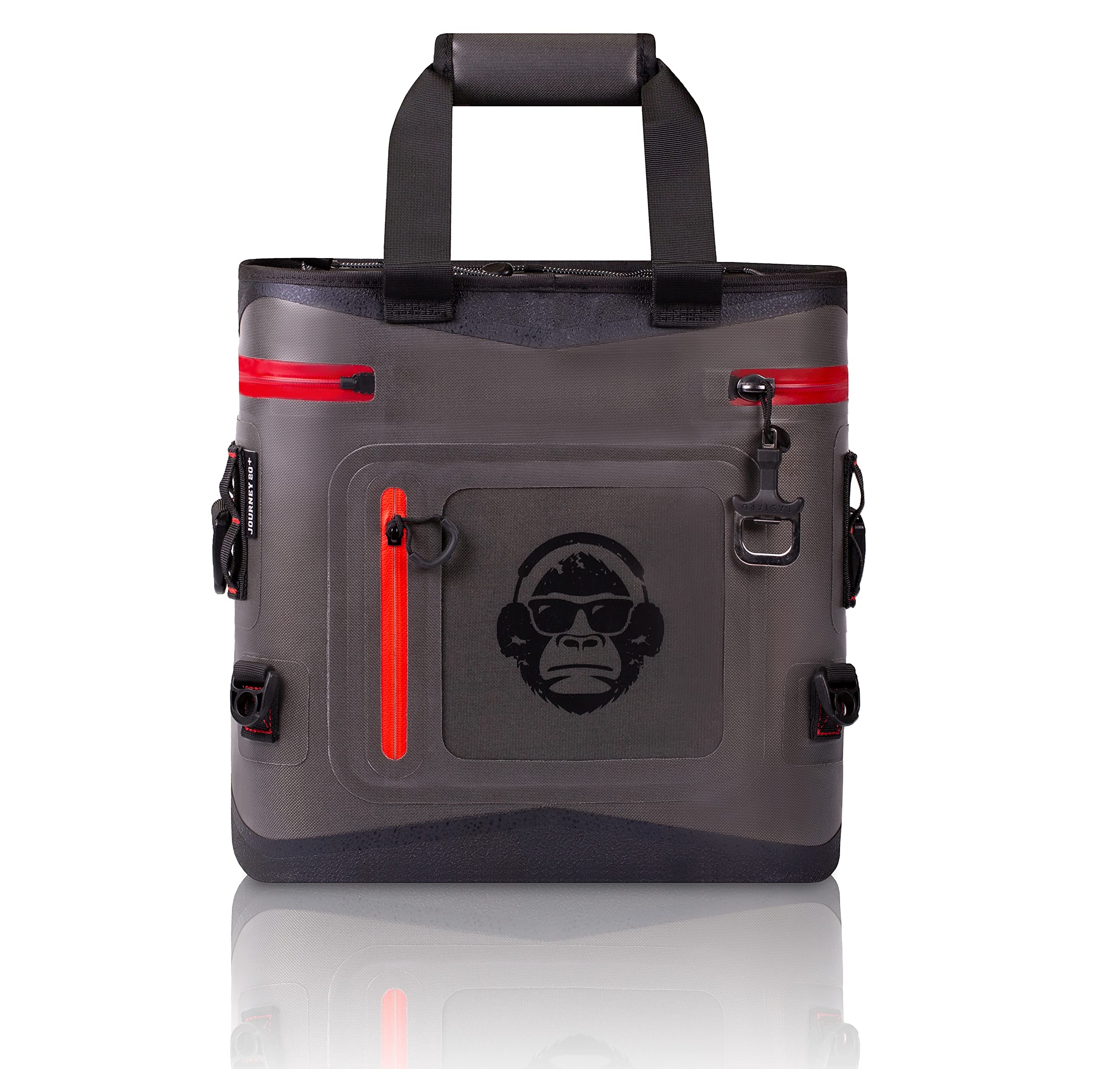 Premium Leakproof Insulated Backpack Cooler - 20+ Can Capacity, Soft Back & Durable Grafito Design - Perfect for Camping, Beach Trips & Outdoor Adventures
