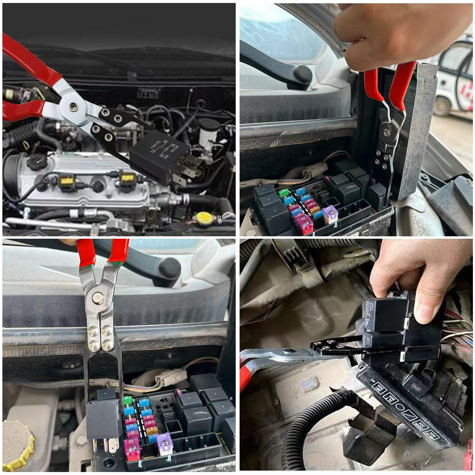 **Aleric Relay Puller Pliers & Fuse Puller Tool – Automotive Fuse Removal Pliers for Car Electrical Repairs – Perfect for Removing Relays & Fuses in Vehicles – Ideal for Mechanics & DIY Car Maintenance**