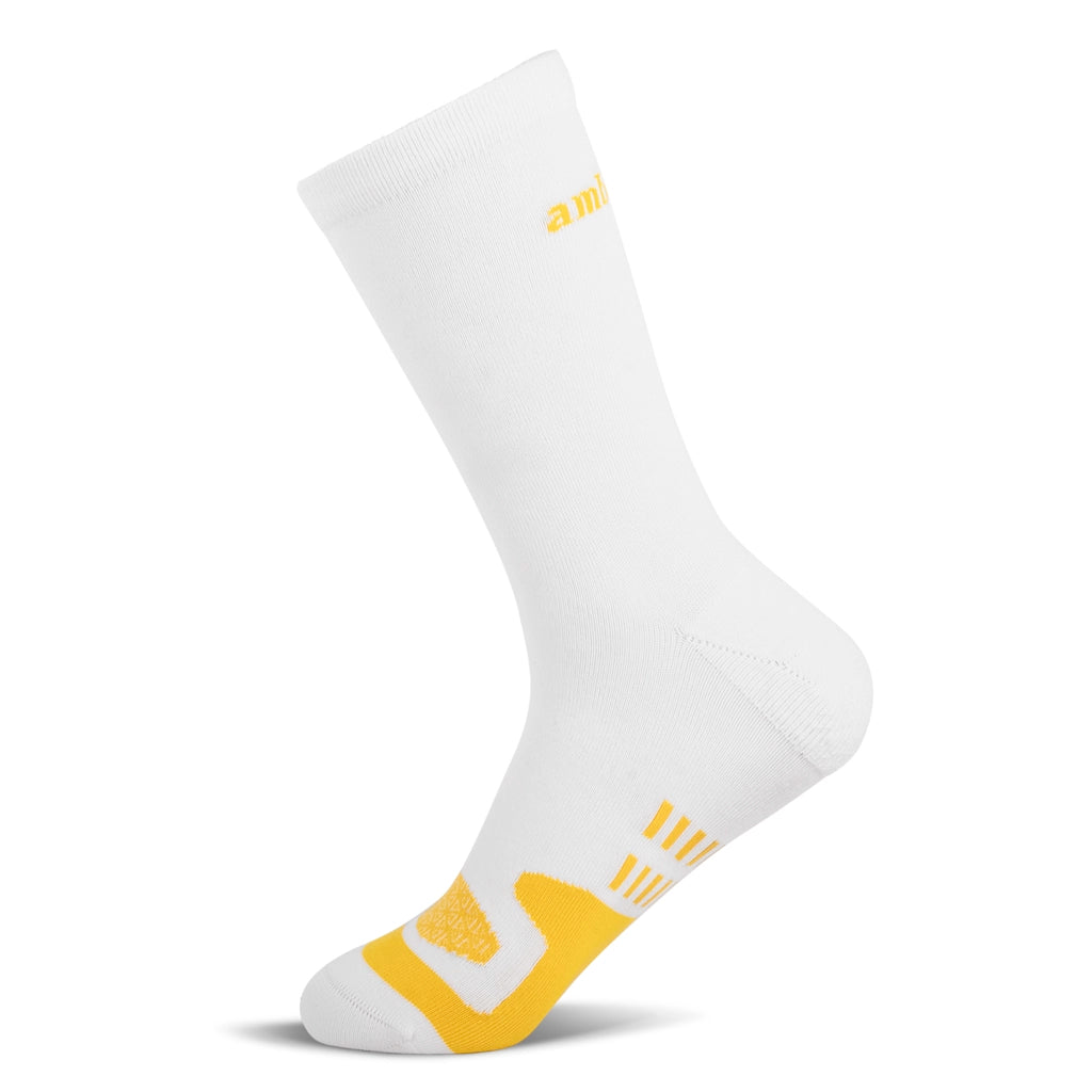 Premium Cotton Dress Socks for Men - Soft Ivory Formal Socks - Business & Wedding Attire Essential - Comfortable Office & Special Occasion Socks