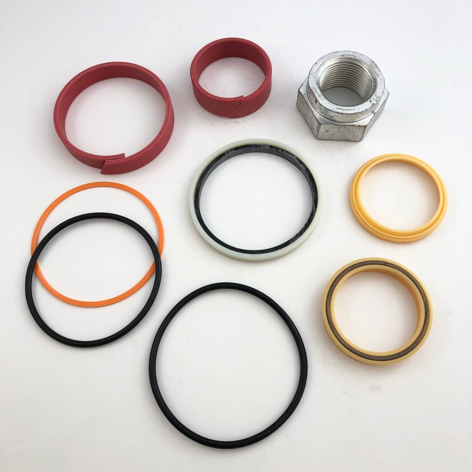 Bobcat E40 Mini Excavator Hydraulic Arm Seal Repair Kit - Replacement Seals for Boom, Stick & Bucket Cylinders - Compatible with E40 Compact Excavators - Ideal for Construction, Landscaping & DIY Projects