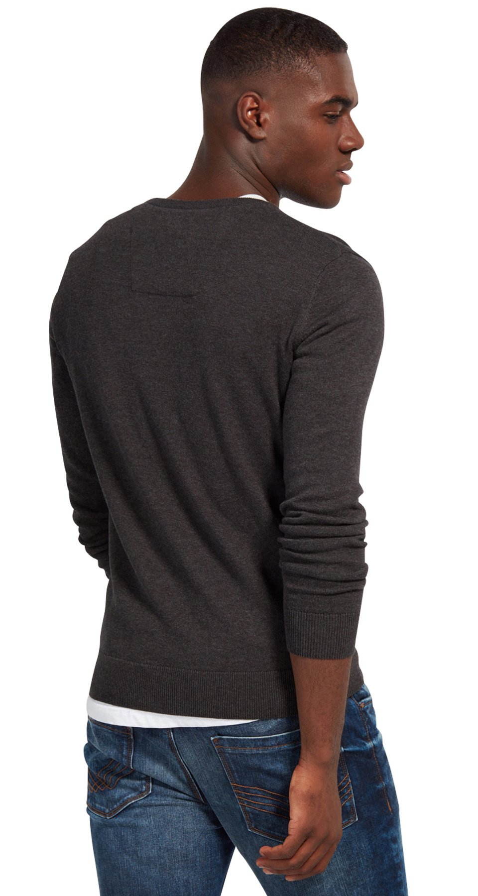TOM TAILOR Men's Basic Sweater - Casual Knit Pullover for Everyday Wear & Layering | Perfect for Office, Outings & Cold Weather