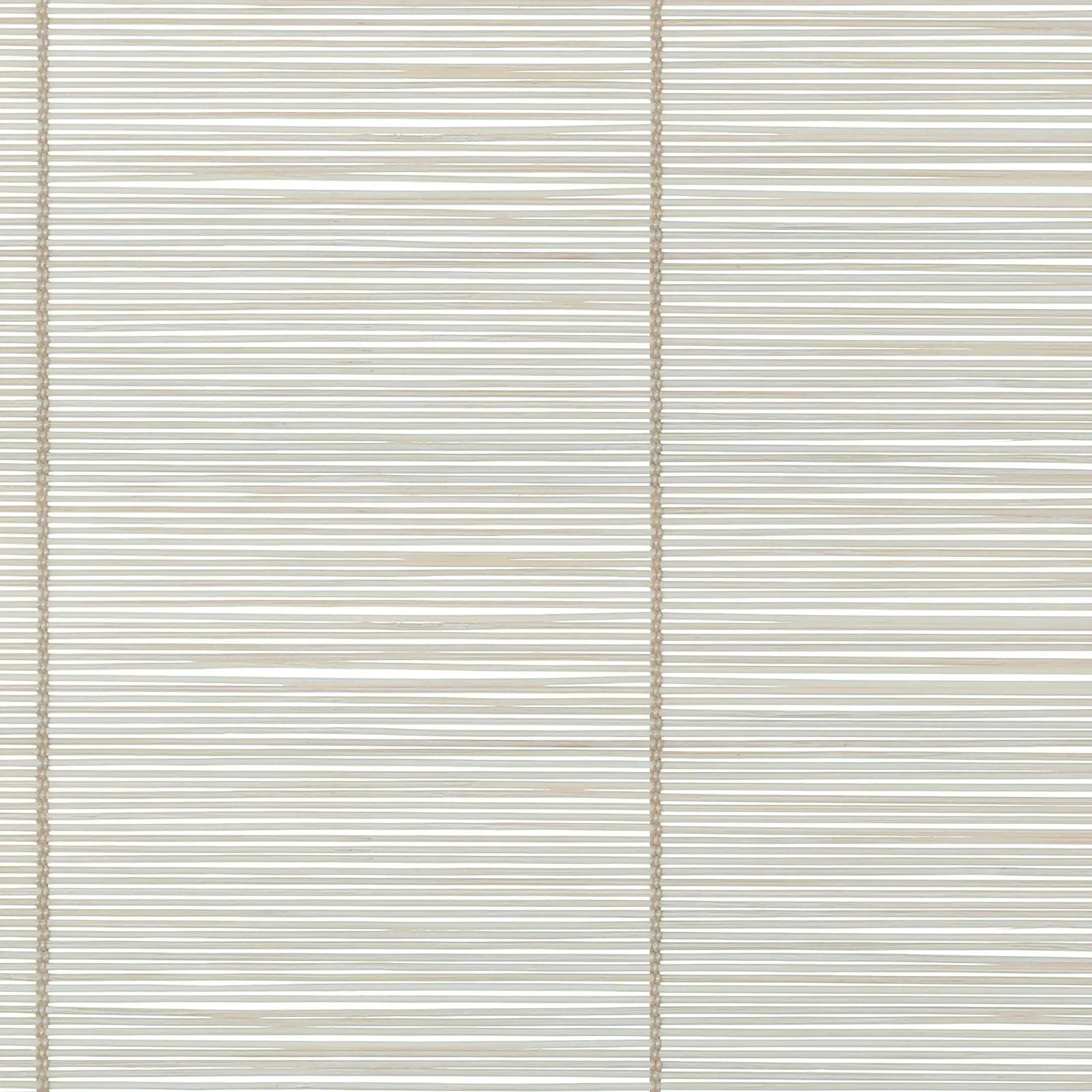 Sybil Bamboo Roman Shade - Pearl White | Natural Eco-Friendly Window Treatment for Living Room & Bedroom | Light Filtering & Privacy Solution