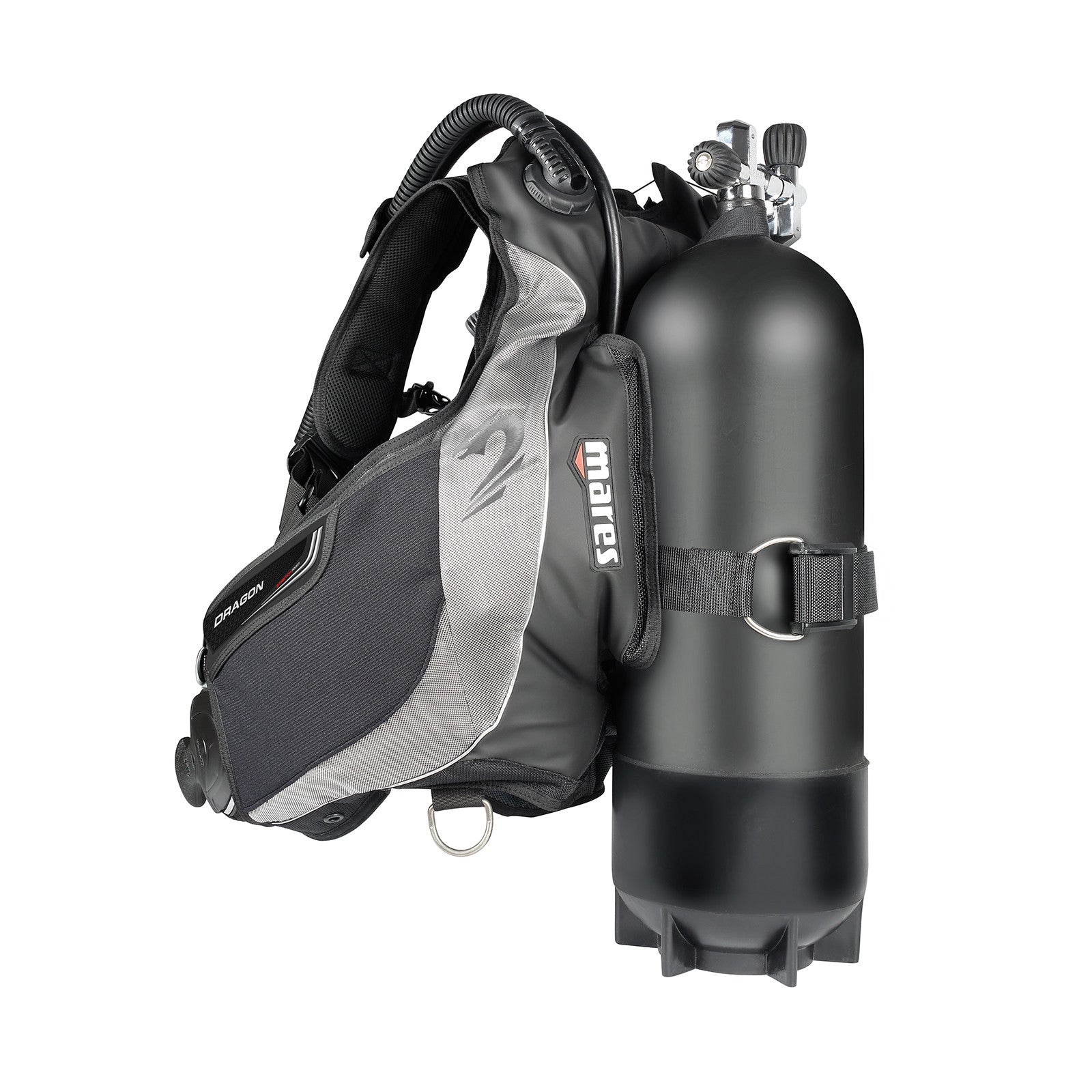 Mares Dragon SLS Weight Integrated Scuba Diving BCD - Lightweight Buoyancy Control Device for Professional Divers - Perfect for Reef Exploration and Underwater Photography
