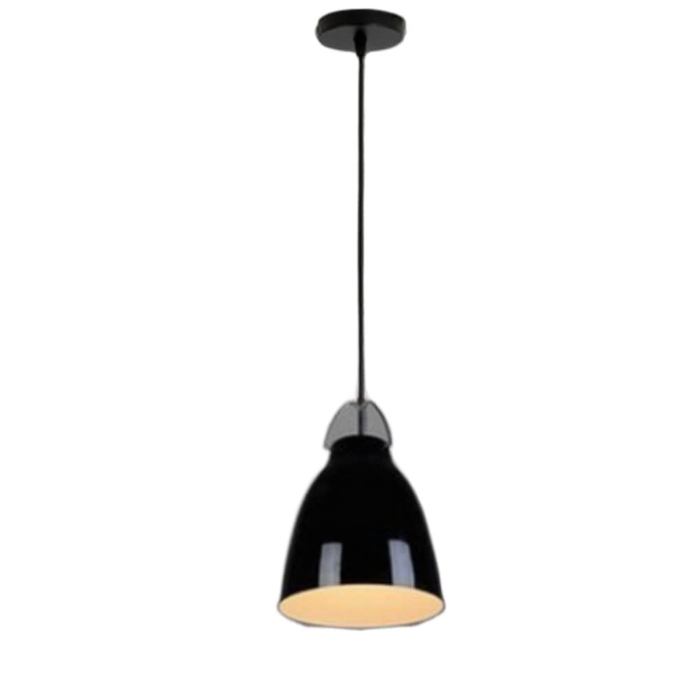Modern LED Chandelier Ceiling Light - Single Head Wrought Iron Pendant Lamp for Bedroom, Dining Room & Office | Energy Efficient Dimmable Lighting for Home & Commercial Spaces
