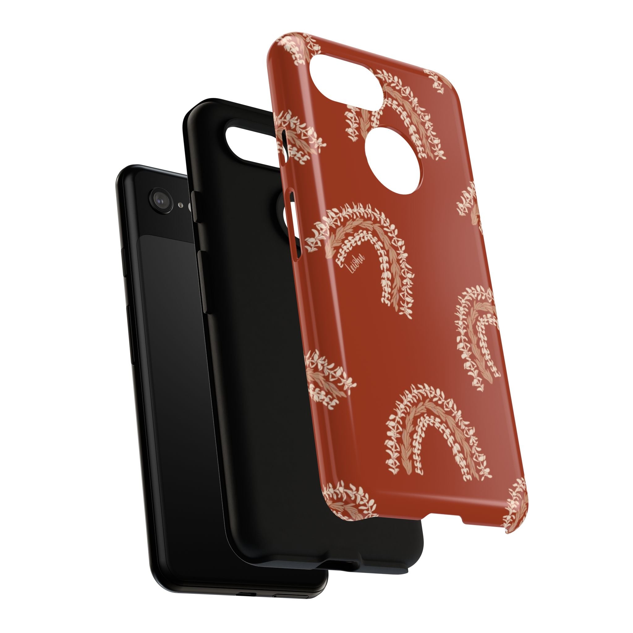 Authentic Hawaiian Ānuenue Lei - Colorful Flower Necklace for Google Pixel Phone Accessories - Perfect for Luau Parties, Graduations, and Hawaiian-Themed Events