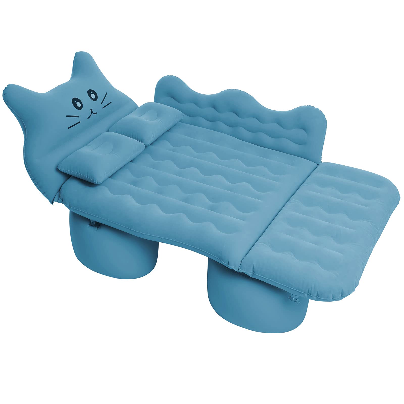 CAICAIL Double Inflatable Air Mattress with Patch Kit - Portable Blow Up Bed for Guests, Home, Camping & Travel | Comfortable Housewarming Gift for Indoor & Outdoor Use