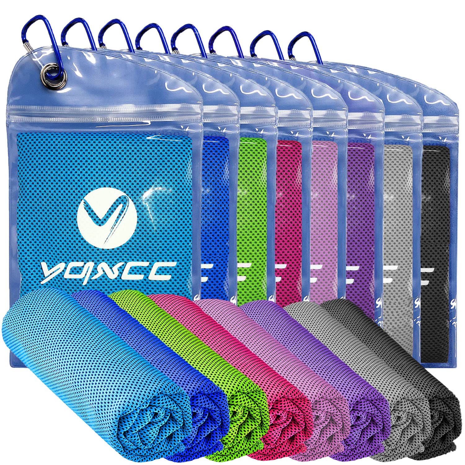 YQXCC 8 Pack Cooling Towels (47