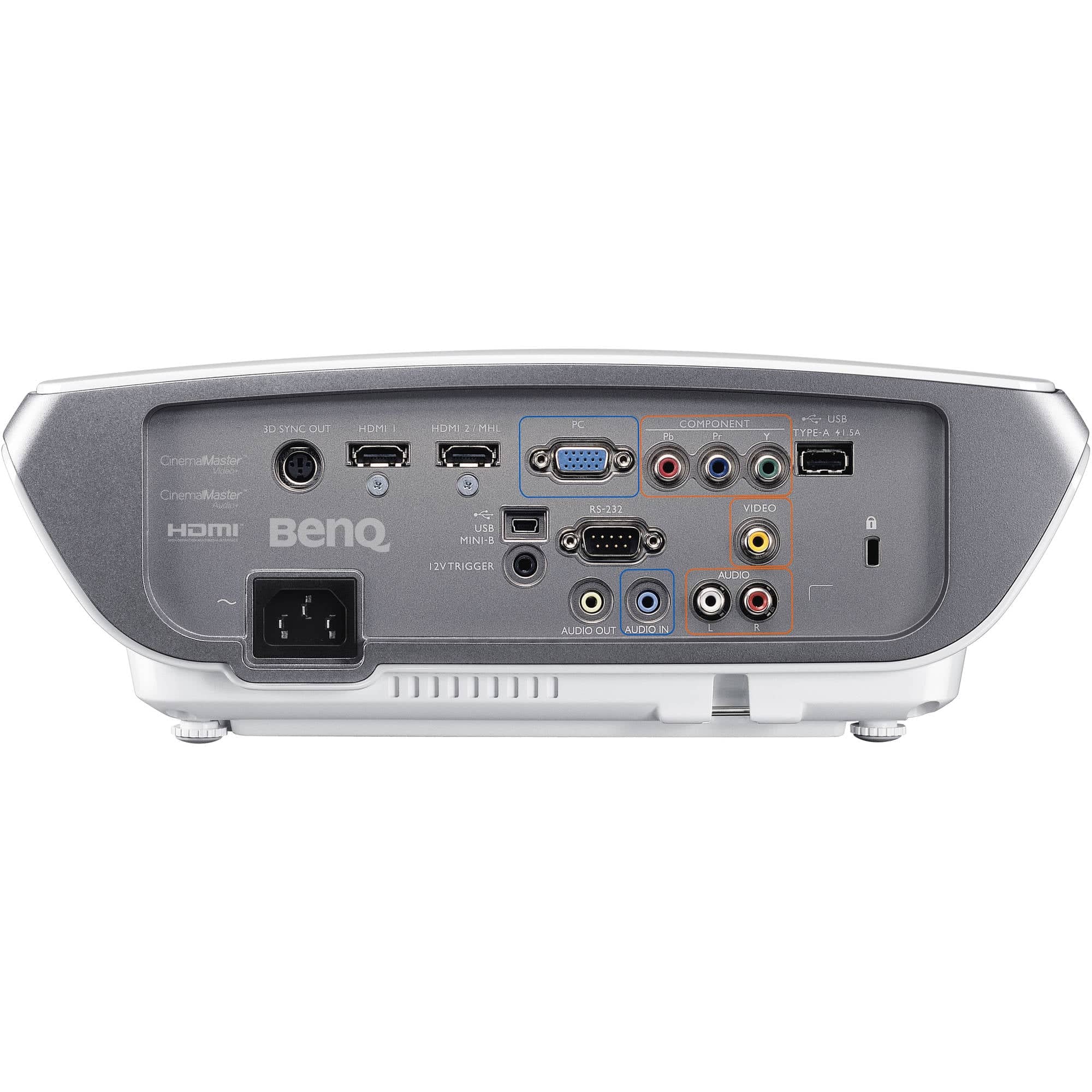 BenQ HT4050 Full HD 1080p 3D DLP Home Theater Projector - High Brightness 2200 Lumens, 15,000:1 Contrast Ratio for Movies, Gaming & Sports in Living Room or Home Theater