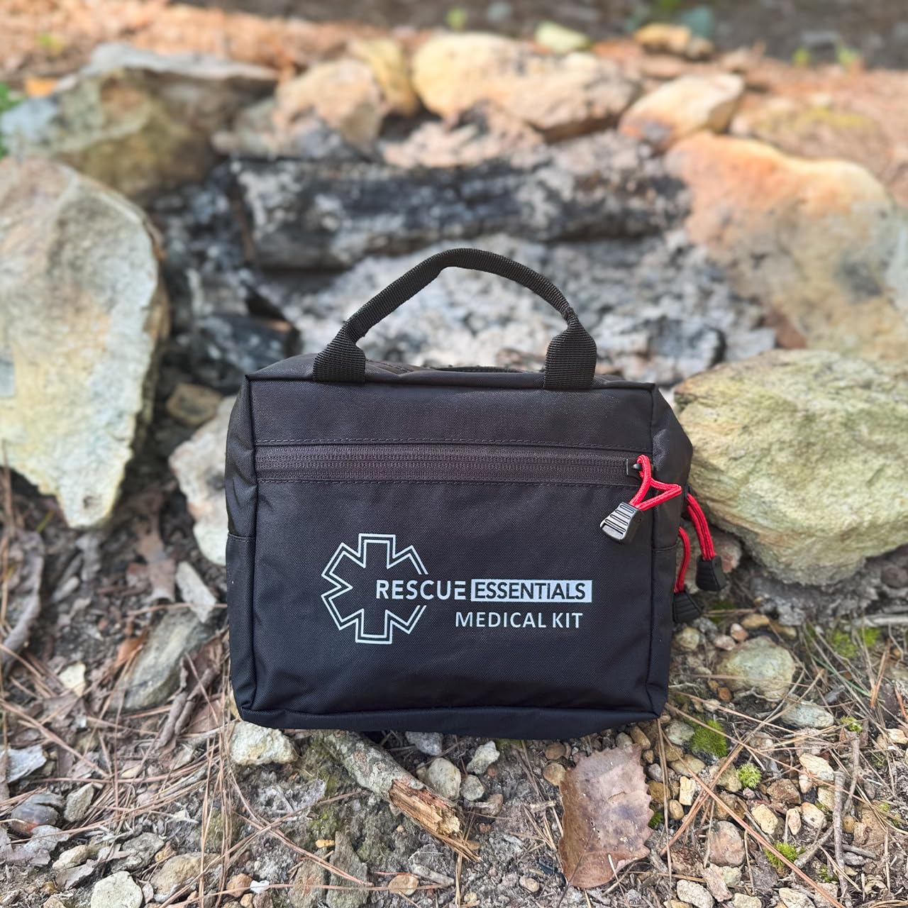Rescue Essentials WFA First Aid Kit - Compact & Complete Emergency Medical Supplies for Hiking, Camping, and Outdoor Adventures