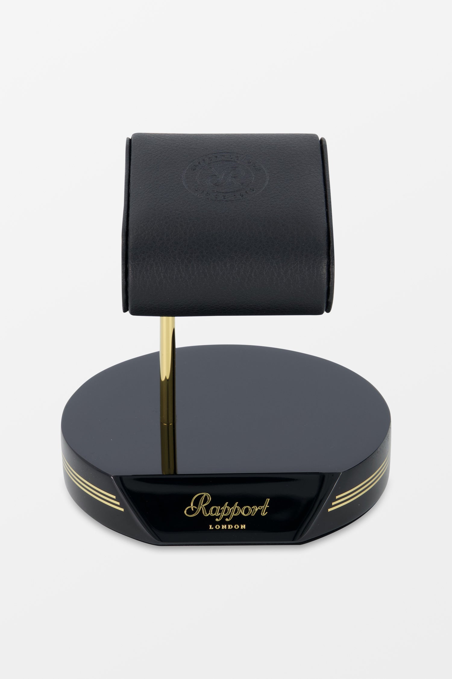 Premium Black Gold Watch Stand - Luxury Watch Holder for Men & Women - Perfect for Displaying Rolex, Omega, and Smartwatches at Home or Office