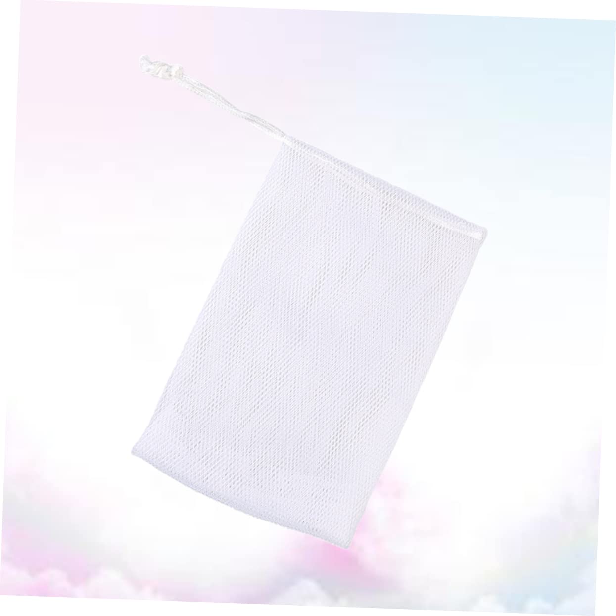 10-Pack Foaming Soap Nets with Lid - Mesh Soap Bags for Bar Soap, Shower & Facial Cleansing | Travel-Friendly Soap Savers for Bathroom, Gym & On-the-Go Use