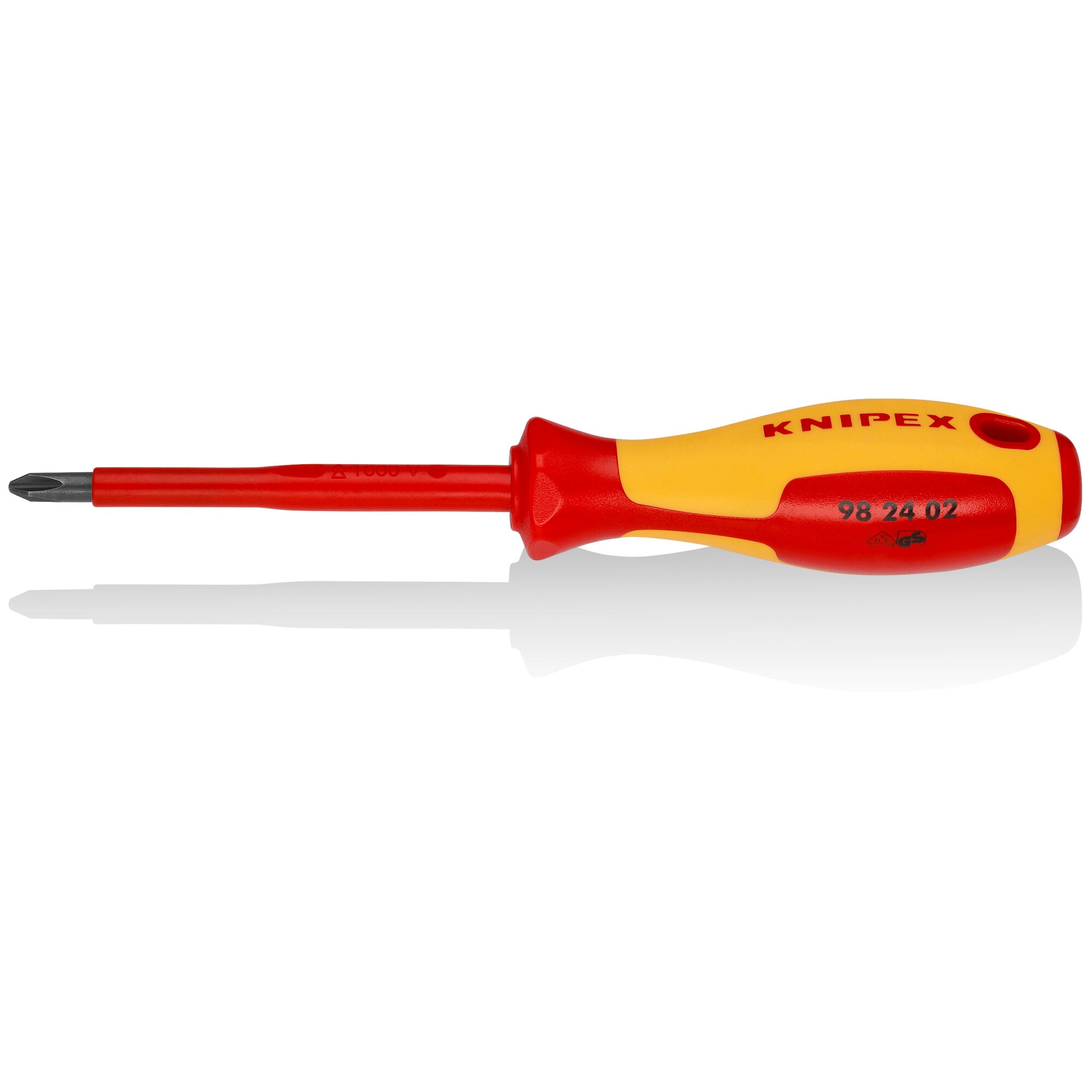 Knipex 9K 98 98 26 US 7-Piece Insulated Pliers and Screwdriver Tool Set with Tool Roll - 1000V Safety Rated for Electricians and DIY Home Repairs