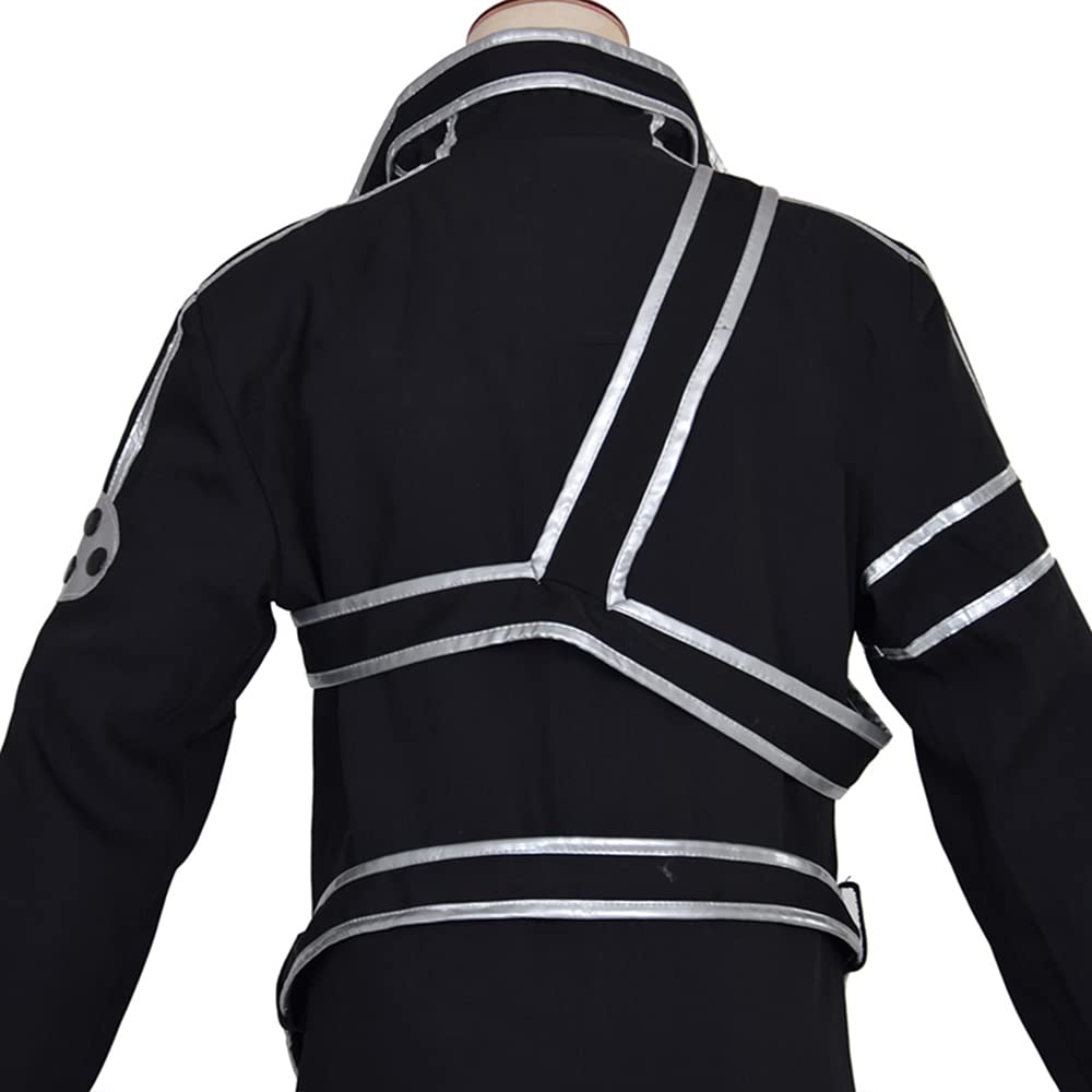 Halloween Anime Sword Art Online Kirito Cosplay Jacket - Perfect for Cosplay, Halloween Costumes & Anime Conventions