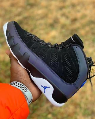 Air Jordan 9 Retro Racer Blue Basketball Shoes - Men's High-Top Sneakers for Running, Training & Streetwear Fashion
