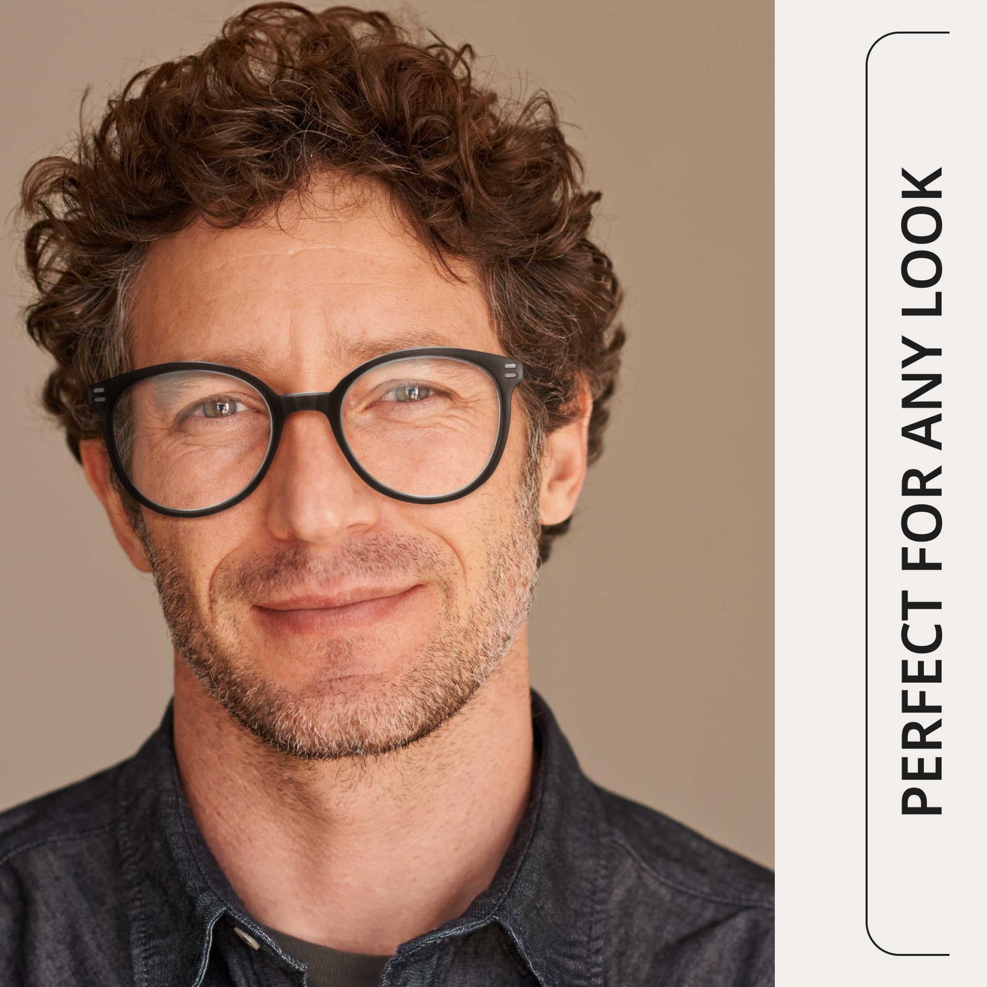 Blue Light Reading Glasses for Women & Men - Anti-Eye Strain for Work & Screen Time