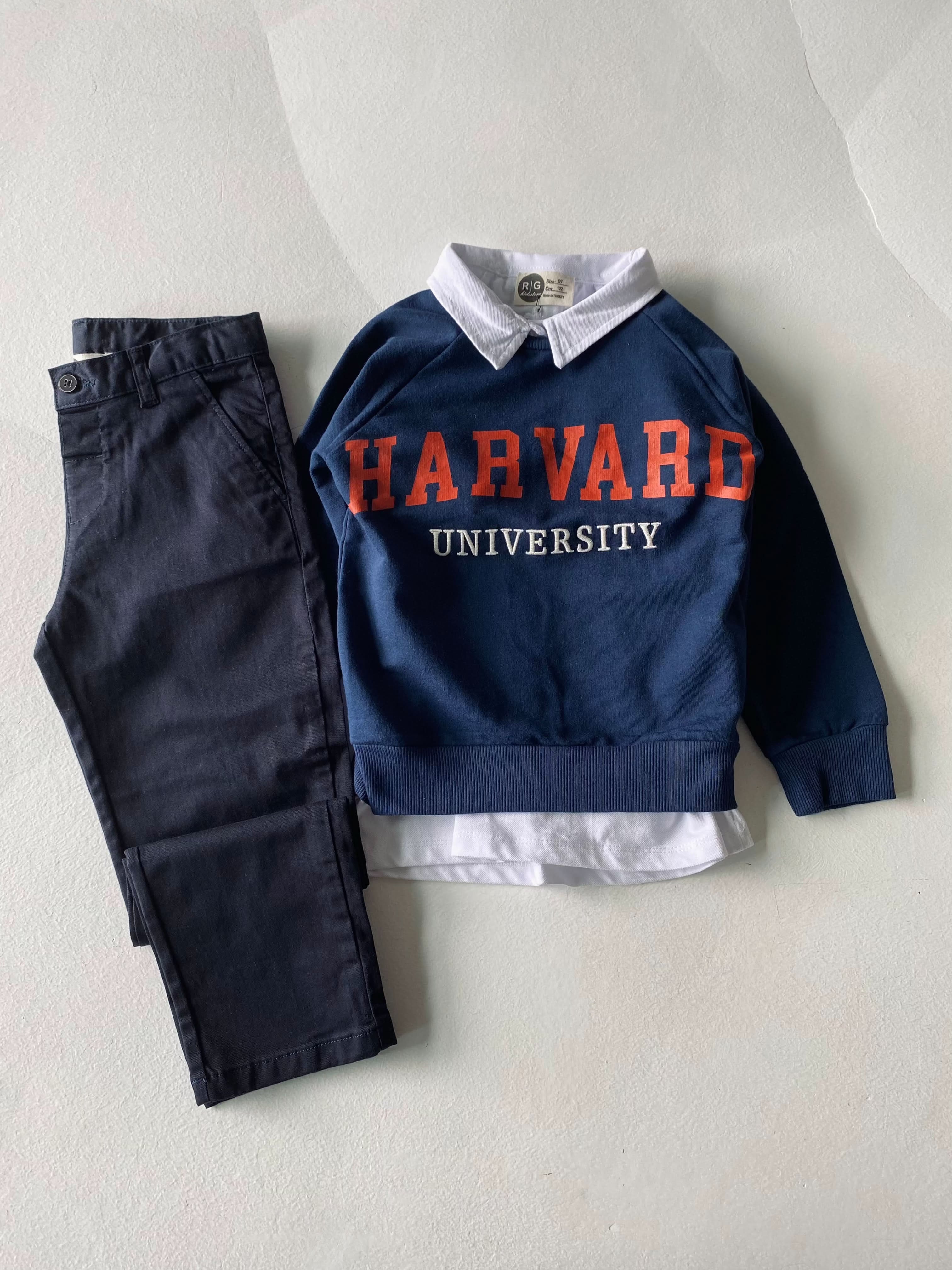 Kids Unisex Embroidered Printed Sweatshirt - Cozy & Stylish Pullover for Boys & Girls - Perfect for School, Playdates & Family Outings