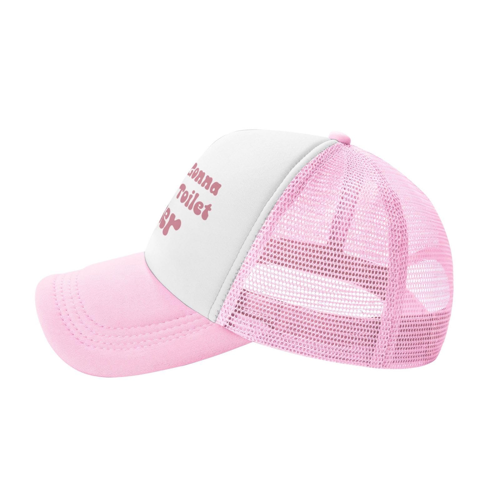 Funny Psyghotic Drinking Trucker Hat - Pink Dirty Trucker Cap for Women & Men | Perfect for Parties, Festivals & Casual Outfits