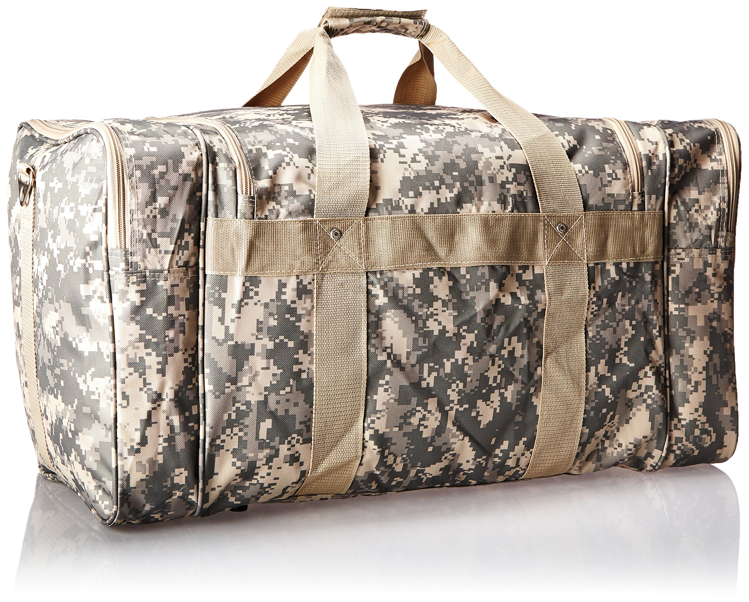 Everest Digital Camo Duffel Bag - Military Style Tactical Gear for Travel, Gym & Outdoor Adventures | Waterproof & Durable One Size Backpack for Men & Women