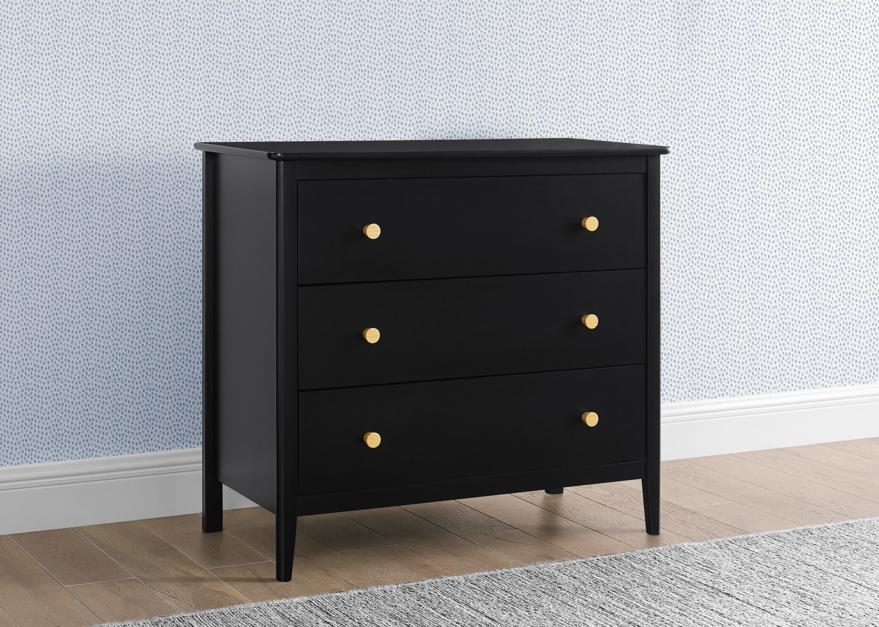 Casey 3 Drawer Dresser - Wooden Bedroom Chest of Drawers for Storage | Perfect for Bedroom, Nursery, or Closet Organization