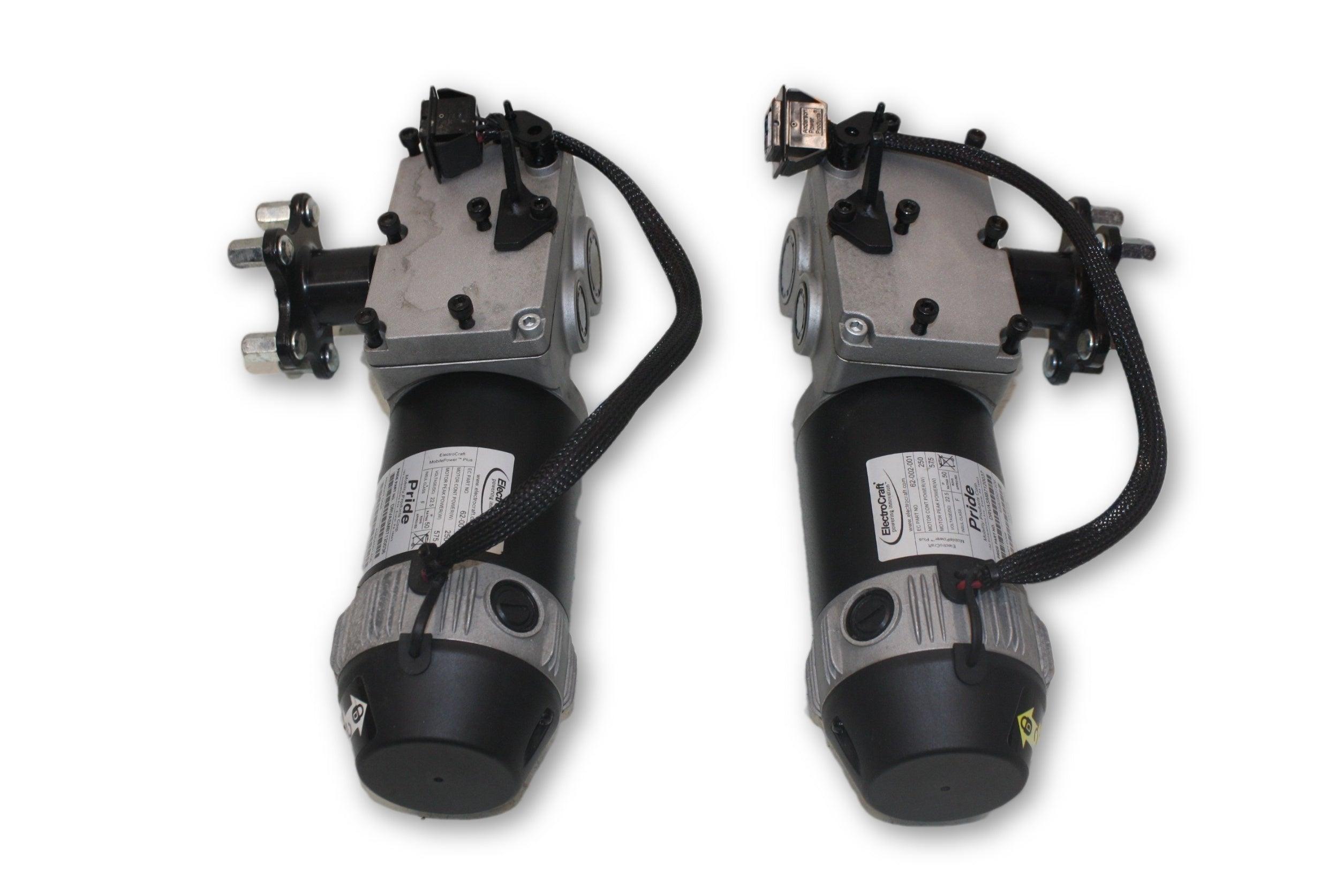 Electrocraft Motors for Pride Mobility Jazzy 600 ES Power Wheelchairs | Replacement Parts DRVASMB7120036 & DRVASMB7120037 | Ideal for Mobility Scooter Repairs & Maintenance