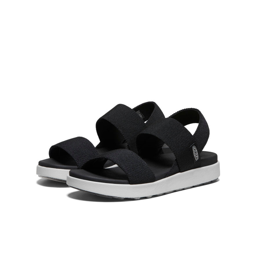 Women's Elle Backstrap Sandal - Comfortable Strappy Sandals for Women | Black | Perfect for Summer, Beach, Vacation & Casual Outings