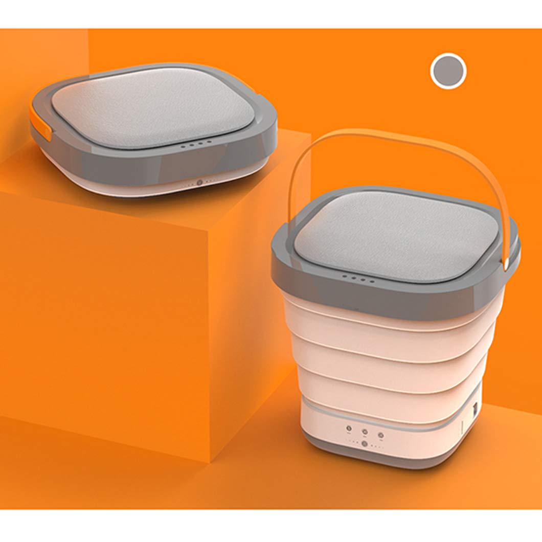 Portable Washing Machine - Compact Electric Mini Washer for Small Spaces, Dorm, Apartment, RV & Camping | Foldable Design for Easy Storage | Perfect for Travel, Off-Grid Living & Tiny Homes
